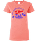 Fresh Out of the Ocean - Marblehead - Ladies T-Shirt - Gildan