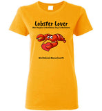 Lobster Lover- What Happens in Marblehead, Stays in Marblehead - Ladies T-Shirt - Gildan