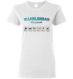 Marblehead Massachusetts Activities - Ladies T-Shirt, Gildan