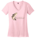 Marblehead Codfish - Ladies V-Neck T-Shirt - by District