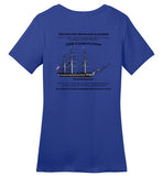 Destination Marblehead - USS Constitution - T-Shirt (FRONT LEFT & BACK PRINT) - by District