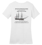 Destination Marblehead - USS Constitution - T-Shirt (FRONT LEFT & BACK PRINT) - by District