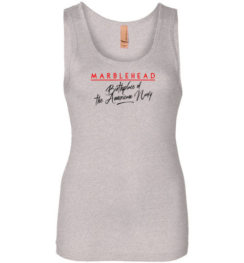Marblehead - Birthplace of the American Navy - Womens Tank Top - by Next Level