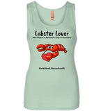 Lobster Lover- What Happens in Marblehead, Stays in Marblehead - Womens Tank Top - by Next Level