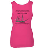 Constitution - Marblehead - Womens Tank (FRONT LEFT & BACK PRINT) - by Next Level