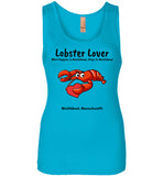 Lobster Lover- What Happens in Marblehead, Stays in Marblehead - Womens Tank Top - by Next Level