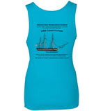 Constitution - Marblehead - Womens Tank (FRONT LEFT & BACK PRINT) - by Next Level