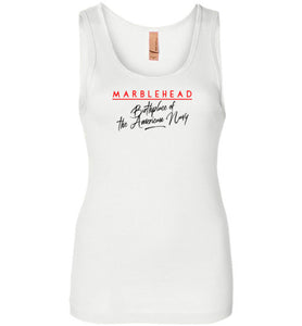 Marblehead - Birthplace of the American Navy - Womens Tank Top - by Next Level