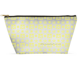 Marblehead SeaPrints Accessory Pouch - Starfish Print v2 - Pastel Yellow