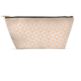 Marblehead SeaPrints Accessory Pouch - Starfish Print v1 - Deep Peach