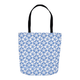 Marblehead SeaPrints Tote Bag - Starfish Print v1- Pastel Blue