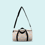 Marblehead SeaPrints Duffel Bag - Scallop Shell Print - Deep Peach