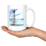Marblehead - Lighthouse Sketch Color Mug