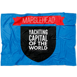 Marblehead - Yachting Capital of the World Fleece Blanket v1