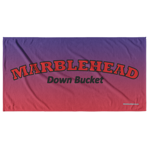 MARBLEHEAD Down Bucket (red-blk) - Beach Towel