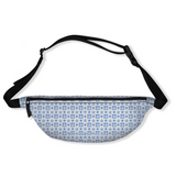 Marblehead SeaPrints Fanny Pack - Starfish Print v2 - Pastel Blue