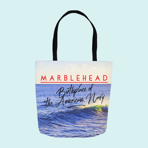 Marblehead, Birthplace of American Navy - Tote Bag