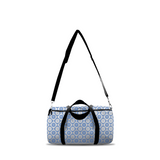 Marblehead SeaPrints Duffel Bag - Sand Dollar Print v1 - Pastel Blue