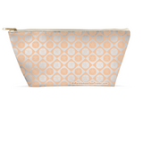 Marblehead SeaPrints Dopp Kit - Sand Dollar Print v1 - Deep Peach