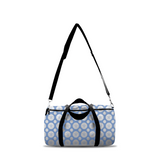 Marblehead SeaPrints Duffel Bag - Sand Dollar Print v2 - Pastel Blue