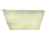 Marblehead SeaPrints Accessory Pouch - Starfish Print v2 - Pastel Yellow