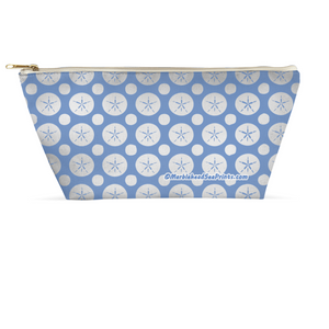 Marblehead SeaPrints Dopp Kit - Sand Dollar Print v2 - Pastel Blue