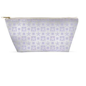 Marblehead SeaPrints Dopp Kit - Starfish Print v2 - Light Periwinkle