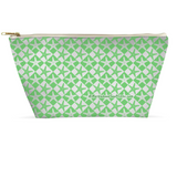 Marblehead SeaPrints Accessory Pouch - Starfish Print v1 - Pastel Green