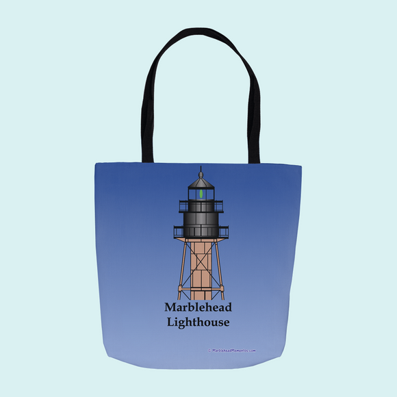 Marblehead Lighthouse Top - Tote Bag