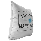 Marblehead - Entering Marblehead sign - Pillow v2
