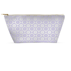 Marblehead SeaPrints Dopp Kit - Sand Dollar Print v1 - Light Periwinkle