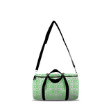 Marblehead SeaPrints Duffel bag - Sand Dollar Print v1 - Pastel Green