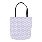 Marblehead SeaPrints Tote Bag - Starfish Print v1- Light Periwinkle