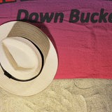 MARBLEHEAD Down Bucket (red-blk) - Beach Towel