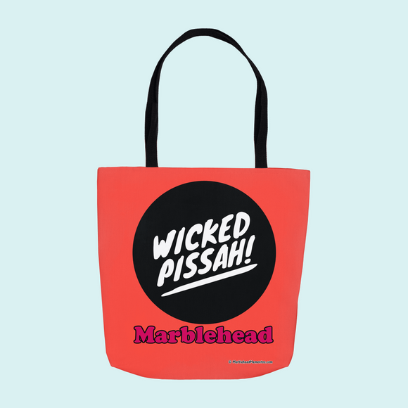 Wicked Pissah! Marblehead - Tote Bag