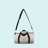 Marblehead SeaPrints Duffel Bag - Rope Print - Deep Peach