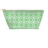 Marblehead SeaPrints Accessory Pouch - Sand Dollar Print v1 - Pastel Green