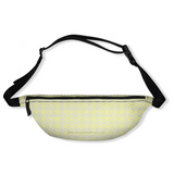 Marblehead SeaPrints Fanny Pack - Sand Dollar Print v1 - Pastel Yellow