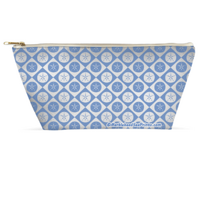 Marblehead SeaPrints Dopp Kit - Sand Dollar Print v1 - Pastel Blue