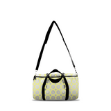 Marblehead SeaPrints Duffel Bag - Sand Dollar Print v2 - Pastel Yellow