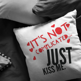 Just Kiss Me Pillow v4