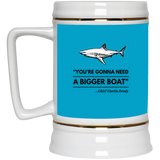 Jaws - Gonna Need A Bigger Boat B&W - Beer Stein 22oz.
