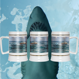 Jaws - Gonna Need A Bigger Boat Scene - Beer Stein 22oz.