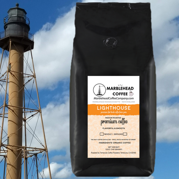 Lighthouse - Premium organic, fair trade coffee. Peruvian single source beans. (Medium Roast)     FRESH ROASTED TO ORDER & SHIPPED FREE TO YOUR DOOR!