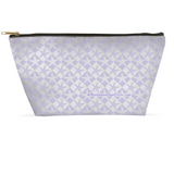 Marblehead SeaPrints Accessory Pouch - Starfish Print v1 - Light Periwinkle