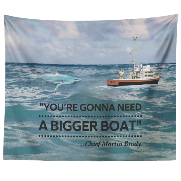 JAWS - Need a Bigger Boat Scene - Tapestry