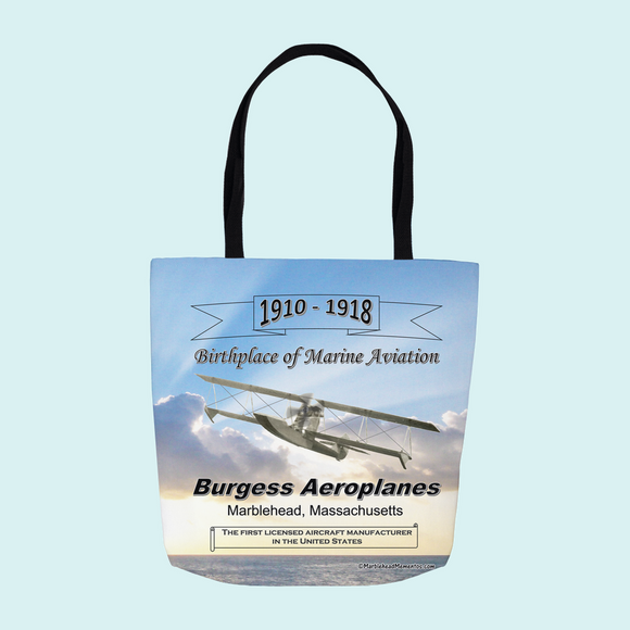 Marblehead, Birthplace of Marine Aviation - Tote Bag