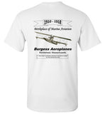 Birthplace of Marine Aviation - Marblehead T-Shirt (FRONT LEFT & BACK PRINT) - Gildan