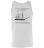 Constitution - Marblehead - Unisex Tank Top (FRONT LEFT & BACK PRINT) - by Canvas
