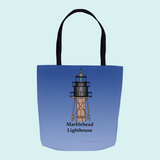 Marblehead Lighthouse Top - Tote Bag